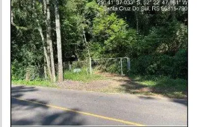 Oportunidade única em santa cruz do sul - rs | tipo: terreno | negociação: venda online  | situação: imóvel