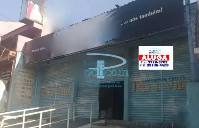 Galpão para alugar, 540 m² por r$ 15.000,00/mês - jardim santa cruz - taboão da serra/sp