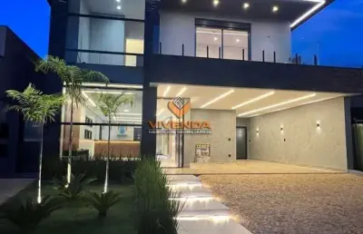 Casa em condomínio fechado com 3 quartos à venda na Rua Danilo Eduardo De Pádua, Núcleo Agrícola Alpha, Franca