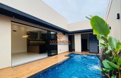 Casa alto padrao com piscina com 4 dormitorios no jd teline