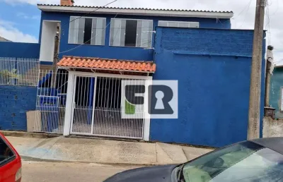 Excelente sobrado de 3 dorm. c/ 1 suíte, 2 vaga de garagem, 1 casa térrea c/ 3 dorm.nova americana, alvorada/rs. 130m² de área privativa, 180m² total.