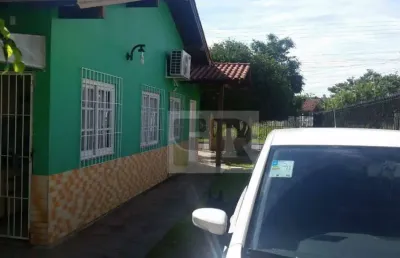 Casa 2 dorm.  1 suíte e 2 vagas de garagem, jardim algarve, alvorada rs - 99².