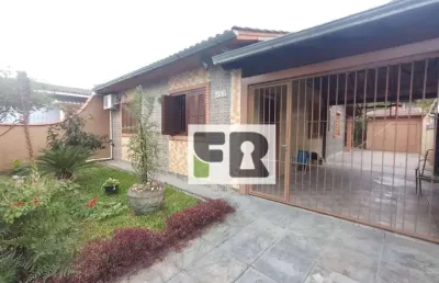 Casa com 3 dormitórios à venda, 90 m² por r$ 450.000,00 - passo do feijó - alvorada/rs