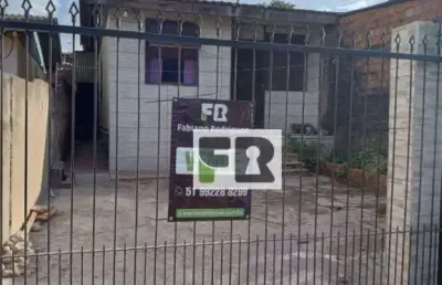 Casa com 2 dormitórios à venda, 41 m²- aparecida - alvorada/rs
