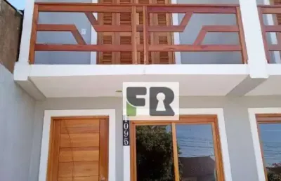Sobrado com 2 dormitórios à venda, 82 m² por r$ 260.000,00 - porto verde - alvorada/rs