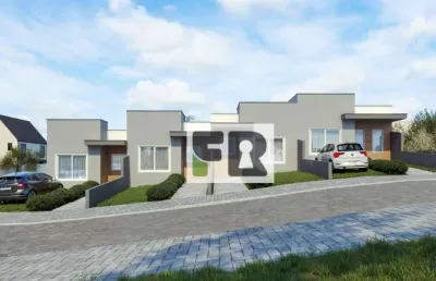 Casa em condomínio com 2 dormitórios à venda- centro - viamão/rs