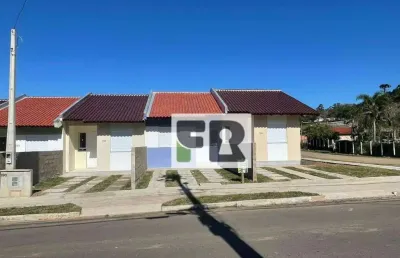 Casa com 2 dormitórios à venda, 44 m² por r$ 250.000,00 - itacolomi - gravataí/rs