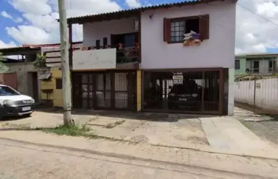 Sobrado de 2 dormitórios c/ 3 vagas cobertas, passo do feijó, alvorada, rs.