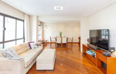 Apartamento tipo para venda em vila clementino com 4 quartos, sendo 2 suítes, 223m²