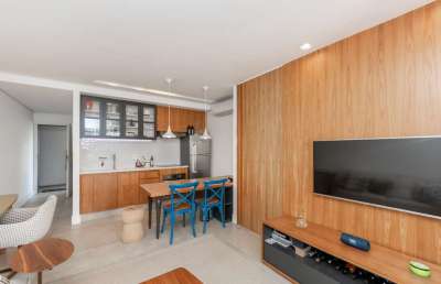 Apartamento tipo para venda em vila nova conceição com 1 quarto, sendo 1 suíte, 69m²