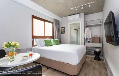 Studio para venda em jardins com 1 quarto, sendo 1 suíte, 25m²