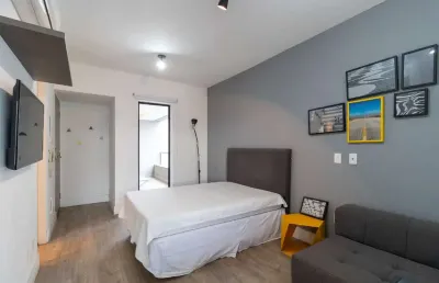 Apartamento tipo para venda em vila olímpia com 1 quarto, 43m²