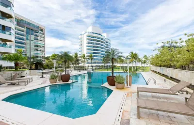 Apartamento tipo para venda em riviera de são lourenço modulo 6 com 5 quartos, sendo 4 suítes, 292m²
