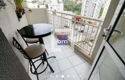 Apartamento à venda em taboão da serra, jardim monte alegre, com 1 quarto, com 52 m²