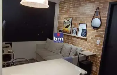 Apartamento à venda em são paulo, santo amaro, com 1 suíte, com 34 m²