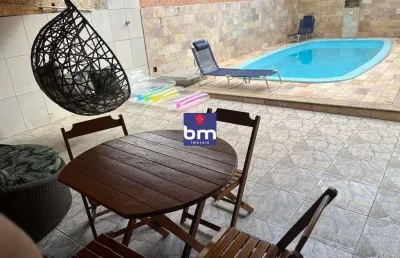 Casa à venda em praia grande, caiçara, com 2 quartos, com 83.81 m²