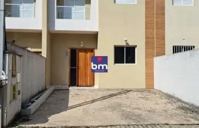 Sobrado à venda em cotia, parque monjolo, com 3 quartos, com 135 m²,  condomínio parque rizzo ii