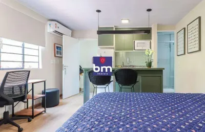 Loft para locação em são paulo, vila são francisco (zona sul), com 1 quarto, com 40 m²