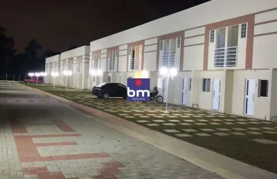 Sobrado à venda em cotia, parque rincão, com 2 quartos, com 60 m², condomínio ville de vie 2