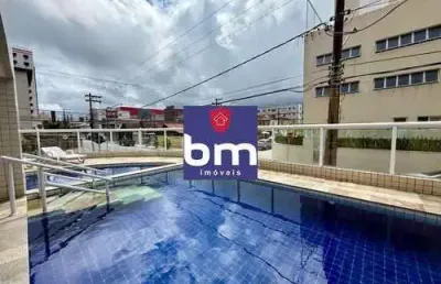Apartamento à venda em praia grande, tupi, com 2 quartos, com 64 m²