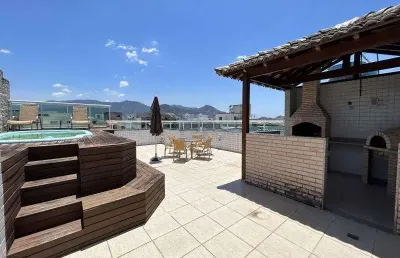 Cobertura duplex com 3 suítes e piscina à venda no recreio dos bandeirantes