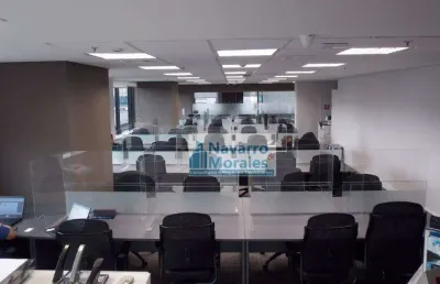 Andar corporativo para alugar, 490 m² por r$ 60.000,00/mês - vila olímpia - são paulo/sp
