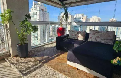 Apartamento com 4 dormitórios, 206 m² - venda por r$ 3.500.000 ou aluguel por r$ 21.500/mês - vila romana - são paulo/sp