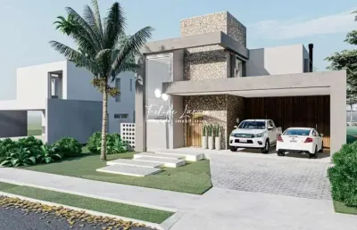 Casa nova 3 suítes fundo para o lago condomínio veredas
