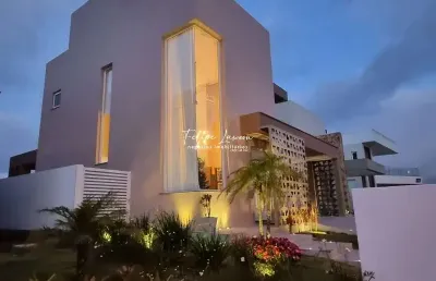 Casa alto padrão com 3 suítes no condomínio alphaville
