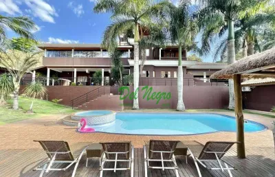 Casa com 5 suítes à venda, 890 m² - fazendinha, granja viana.