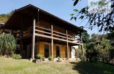 Linda casa à venda, com 4844 m² de terreno - chácara dos junqueiras, granja viana.