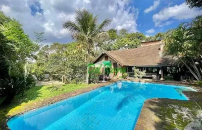 Casa com 3 dormitórios à venda, 363 m² - fazendinha, granja viana.