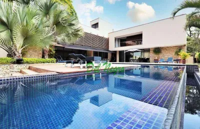 Casa com 4 suítes à venda, 870 m² - haras guancan, granja viana.