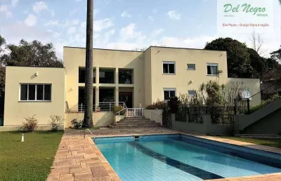 Casa residencial à venda, parque primavera, granja viana.
