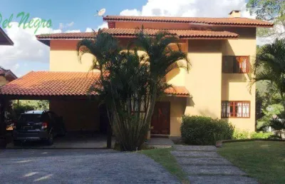 Casa com 4 dormitórios à venda, 450 m² - parque dom henrique ii, cotia.