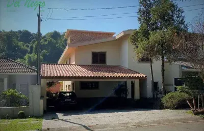 Casa com 4 dormitórios à venda, 304 m² - são paulo ii, granja viana.