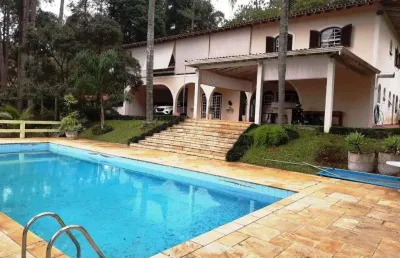 Casa com 4 dormitórios à venda, 658 m² - fazendinha, granja viana.