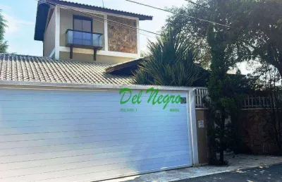 Casa com 6 dormitórios para alugar, 600 m² - fazendinha, granja viana.