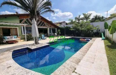 Casa com 4 suítes à venda - jardim passargada b, granja viana.