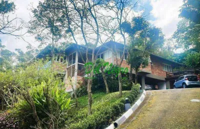 Casa com 4 dormitórios à venda, 800 m² - chácara dos lagos, granja viana.