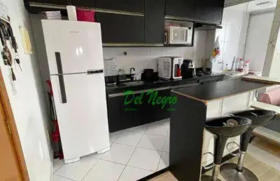 Apartamento com 2 dormitórios à venda, 60 m² - residencial da granja, granja viana.