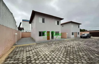 Casa com 2 dormitórios à venda, 65 m² - villagio maria luiza, vargem grande paulista.