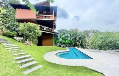 Casa com 3 dormitórios à venda, 282 m² - recanto inpla, granja viana.