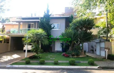 Casa com 3 dormitórios, 398 m² - são paulo ii, granja viana.