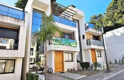 Casa com 3 dormitórios à venda, 150 m² - authentiq granja viana, cotia.