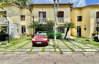 Casa com 3 dormitórios à venda, 81 m² - residencial do bosque, granja viana.