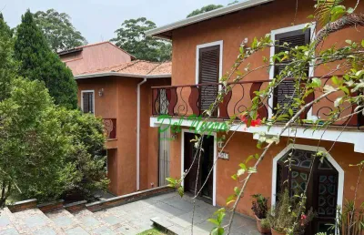 Casa com 5 dormitórios à venda, 400 m² - são paulo ii, granja viana.