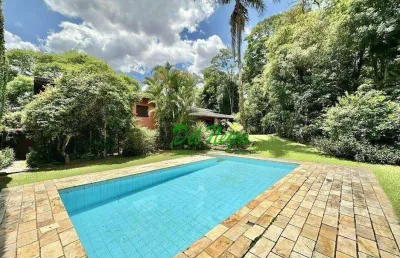 Casa com 4 dormitórios à venda, 417 m² - recanto impla, granja viana.
