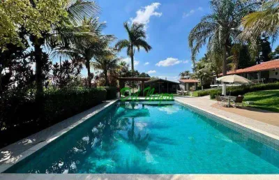 Casa com 6 dormitórios à venda, 619 m² - chácara das paineiras ii, granja viana.