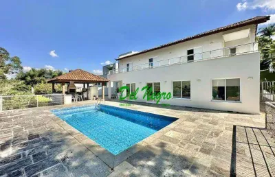 Casa com 5 dormitórios à venda, 375 m² - residencial euroville, granja viana.